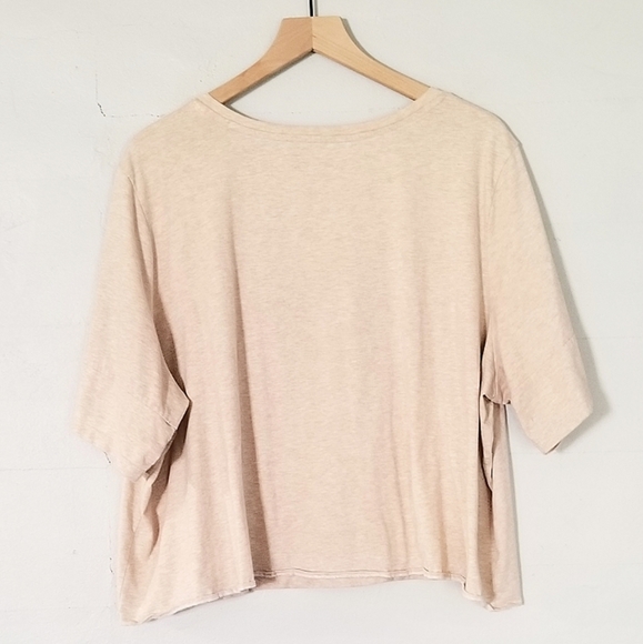 Sonoma | Distressed Cropped Tee - Picture 2 of 8